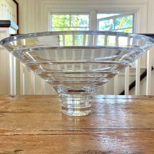NAMBE Linea Roulette Crystal 14" Bowl